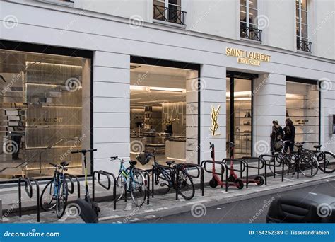 saint laurent store in Paris